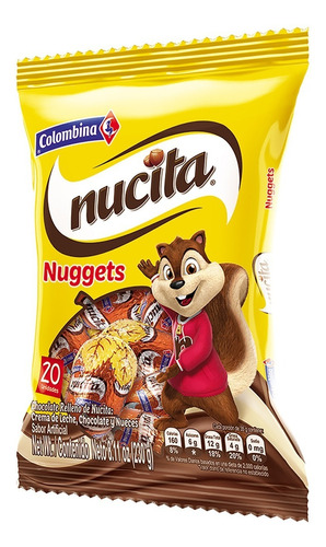 Chocolate Nucita  Pack X 0