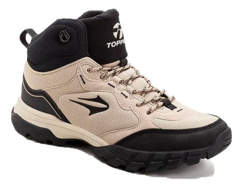 Zapatillas Topper Outdoor Hombre Grove High Beige-neg Ras