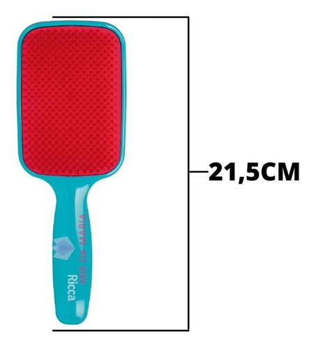 Imagem 3 de 7 de Escova Flex Hair Belliz Ricca Cód.451