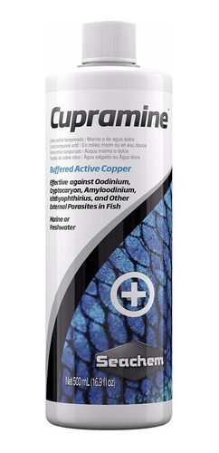 Cupramine Seachem 500ml Medicamento