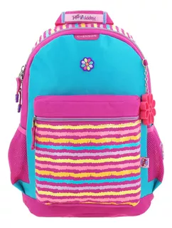 Mochila Grande Escolar Chenson Happy Girl Fucsia