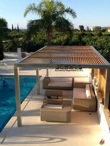 Techos Para Terraza Con Madera Y Metal