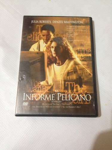 El Informe Pelícano Julia Roberts Dvd Nacional