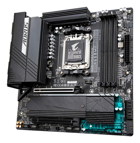 Tarjeta Madre B650m Aorus Elite Ax Am5 Ddr5 Micro Atx