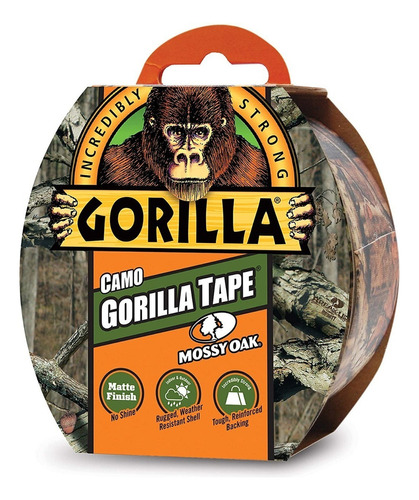 Cinta Gorilla Camuflaje 4.8cm X 9mts Ultra Fuerte