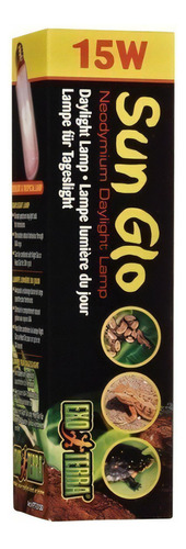 Foco Exo Terra Sun Glo De 15 W Para Reptiles 