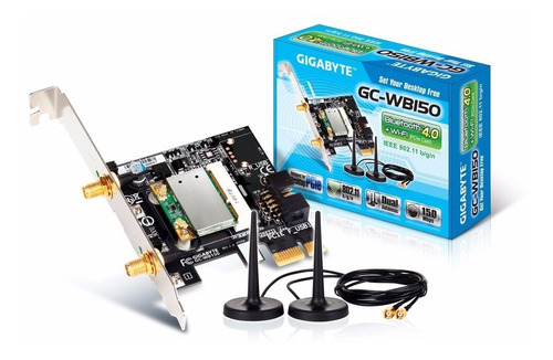 Tarjeta Bluetooth 4.0 + Wifi Pcie Card Gigabyte Gc-wb150