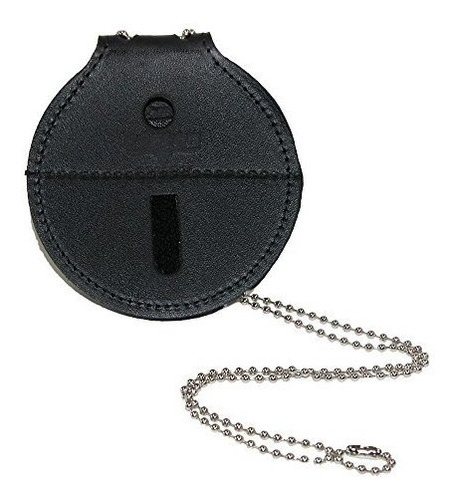 Porta Carnet, Credencial Boston Leather Circle Badge Holder 