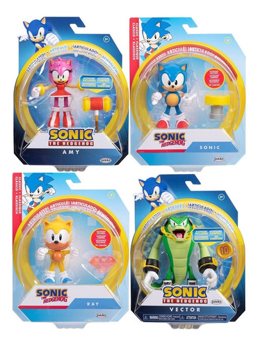 Figuras Articuladas Sonic 4´