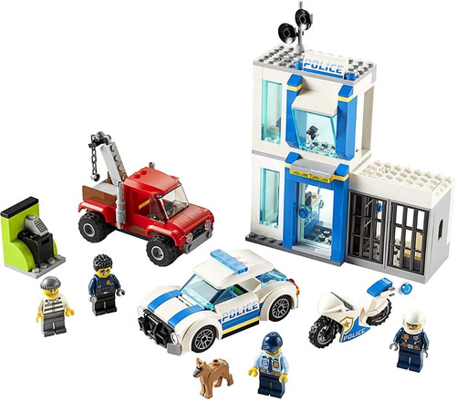 Lego City 60270 Caja De Ladrillos De Policía 301 Pzs