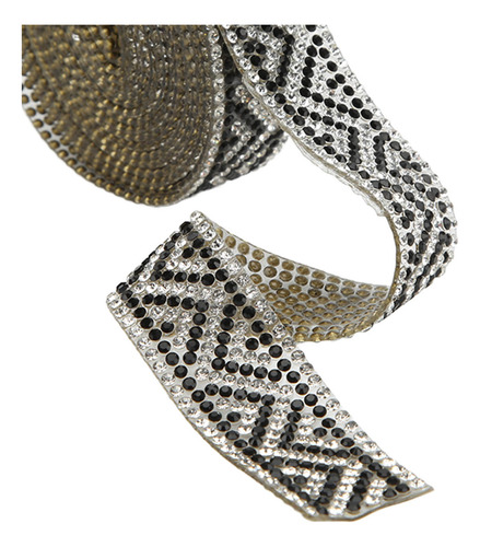 Corrente De Strass Diy Crafts Ribbon, 2 Jardas E 2 Cm De Lar