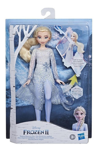 Frozen 2 Muñeca Elsa Con Luces Y Sonidos 