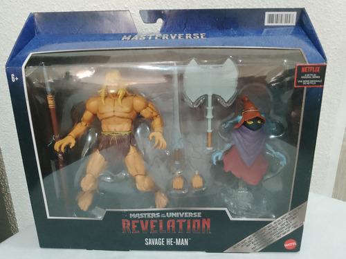 Master Of The Universe Savage He-man Revelation (Usado)