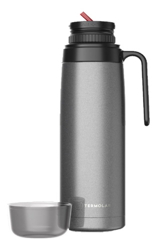 Termo De Acero Inox 1 Lt R-evolution Gris Termolar