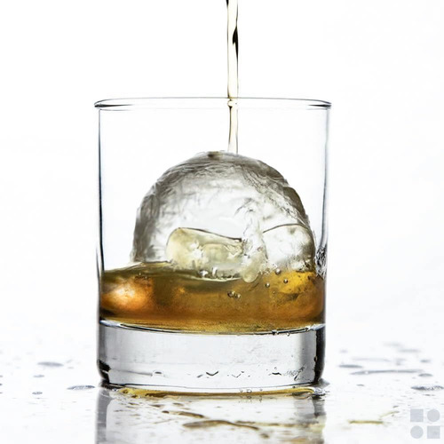 Esfera Redonda De Hielo Para Whisky Ice Cube Molds Glacio, P