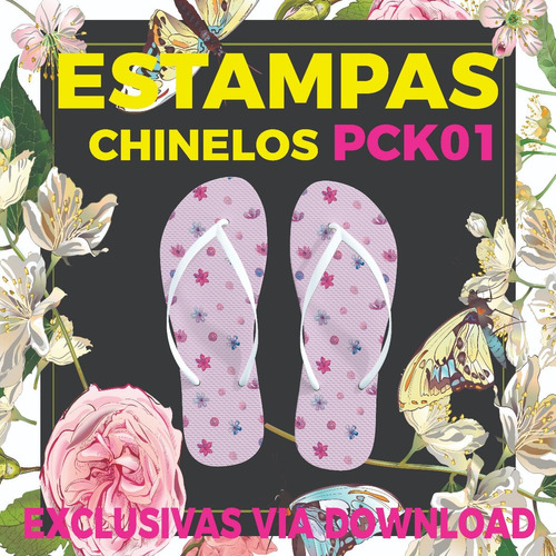 100 Estampas Para Sublimação Em Chinelos, Canecas E Camisas.