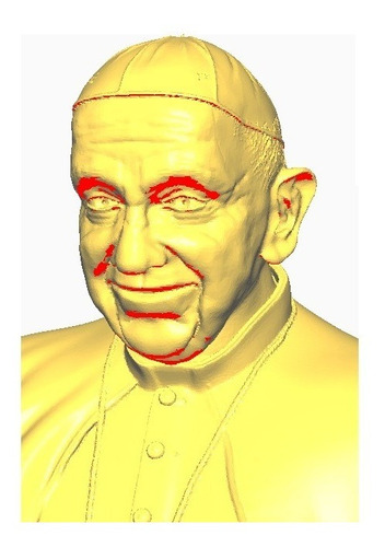 Papa Francisco Figura Y Busto Archivo Stl Para Impresora 3d