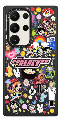 Case Galaxy S22 Ultra Chicas Super Poderosas Negro