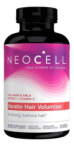 Neocell Keratin Colageno - 60 Caps - Unidad a $2582