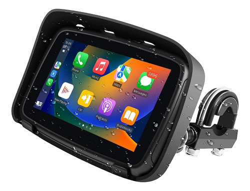  Carplay Para Motos Pantalla Tactil Gps 