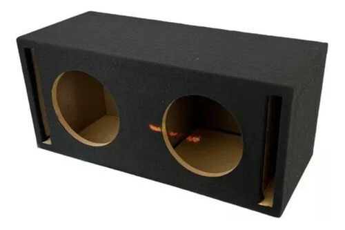 Cajón Para 2 Subwoofer De 10 Pulgadas Porteado