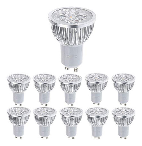Bombillas Led Omto Gu10 85-265 V, 4 W, 450 Lm, 50 W, Halógen