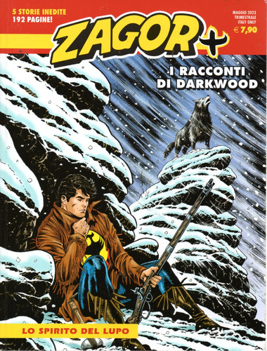 Zagor Più N° 09 - I Racconti Di Darkwood - 192 Páginas - Sergio Bonelli Editore - Formato 16 X 21 - Capa Mole - 2023 - Bonellihq 9 H23