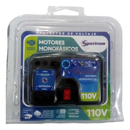 Protector De Voltaje Para Motores Monofasicos 110v Spectrum