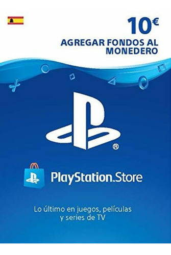 Tarjeta Playstation Store Psn Gift Card España 10 Euros