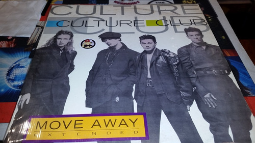 Culture Club Move Away (extended) Vinilo Maxi Argentina 1986