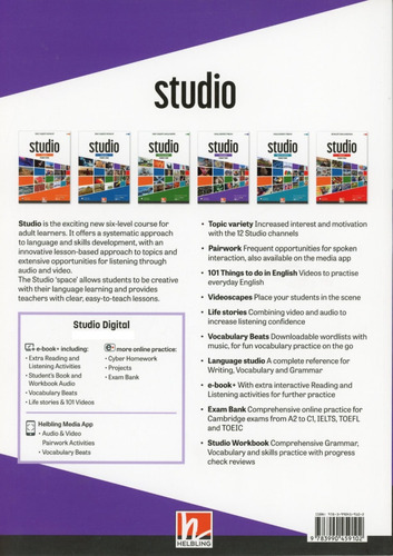 Studio -  Intermediate - Book+ E-zone