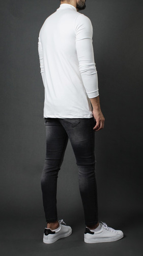 Imagen 2 de 4 de Polera Gamuzada No End 38223 Hombre