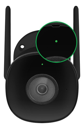 Kit 9 Câmera Wi-fi Zoom Áudio Externa Im5 Sc Black Intelbras