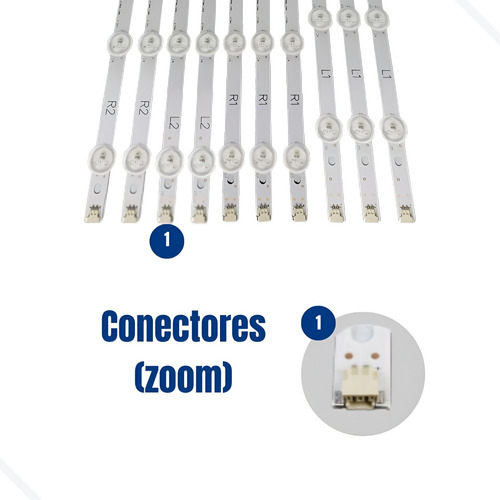Kit Barramento De Led Tv 42la6200 42la6204 Compativel Novo