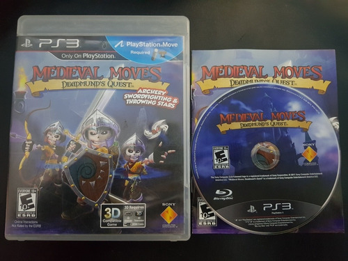 Medieval Moves Deadmunds Quest Ps3 Playstation 3 Original 