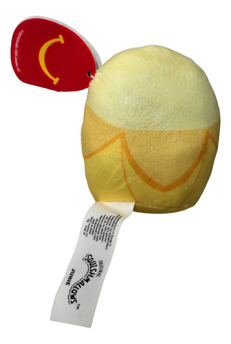 Set Peluchitos Squishmallows Edición Mcdonald's Cajita Feliz Amarillo