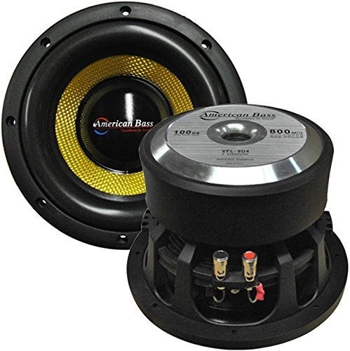 American Bass 8  Woofer De Competicion 800w Max