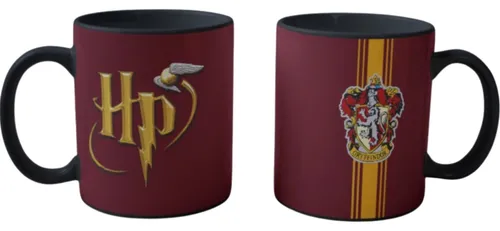 Mug Magico Harry Potter 4 Casas Howards Gryffindor + Nombre