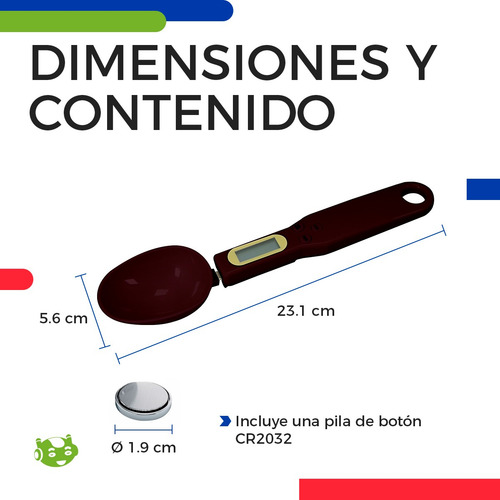Cuchara Gramera Digital Con Pantalla Lcd Slim Company Bascula Medidora De Cocina 500g Portátil Para Pesar Comida En Polvo, Grano, Líquidos, Croquetas, Etc Color Violeta Oscuro