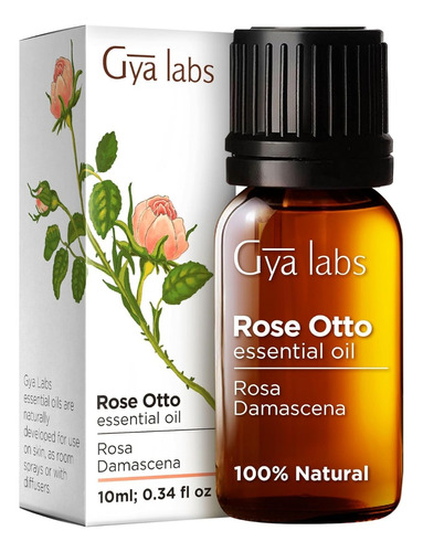 Aceite Esencial De Rosa Damascena 100% Natural