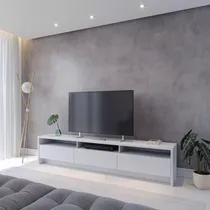 Comprar Mesa Tv Modular Nórdica Max Mobiliario Con 3 Cajones Multicolor