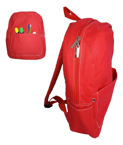 Mochila Unisex Colores Escolares Y Liceal Garantia | Css ®