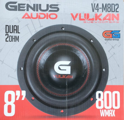 Subwoofer 8   Genius V4-m8d2 400rms