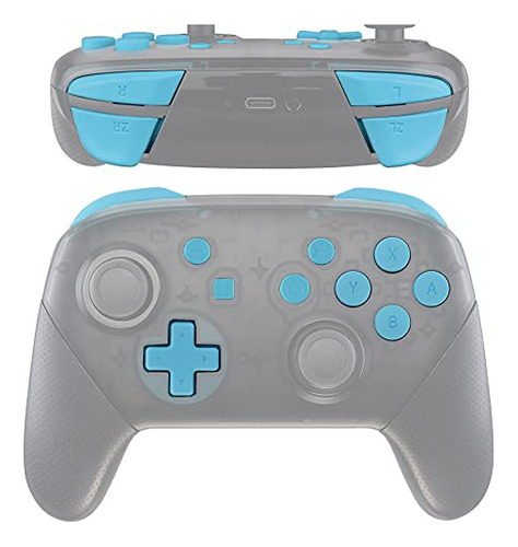 Pack De Botones Extremerate Heaven Blue Para Nintendo Switch