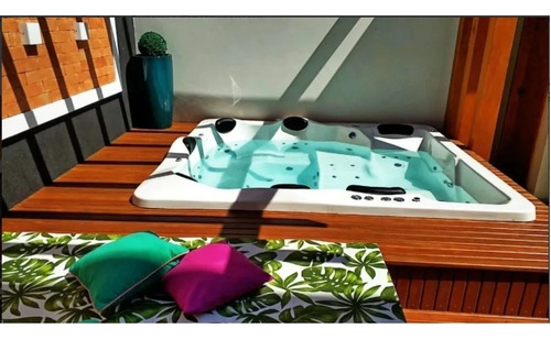 Spa Copacabana Com Hidro + Aquecedor + Base Para 7 Pessoas