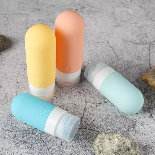 /kit Crema De ChampĂș De Viaje Con Botella De Silicona* 1.