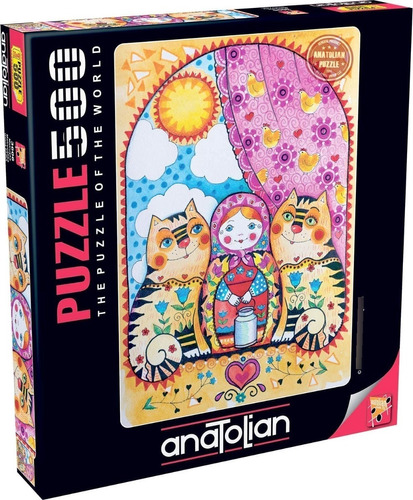 Puzzle 500 - Para Adolescentes / Adultos - Anatolian 3606