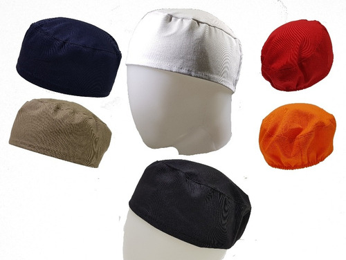 Pack 10 Gorro Cofia C/ Ajuste V. Colores Gastron. Y Medic.