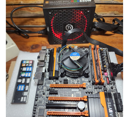 Combo Mother Gigabyte Z87x-oc + Micro I7 4770 + 8g Dd3 King