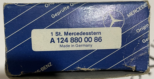 Insignia Estrella Mercedes Benz Capot Original Importada